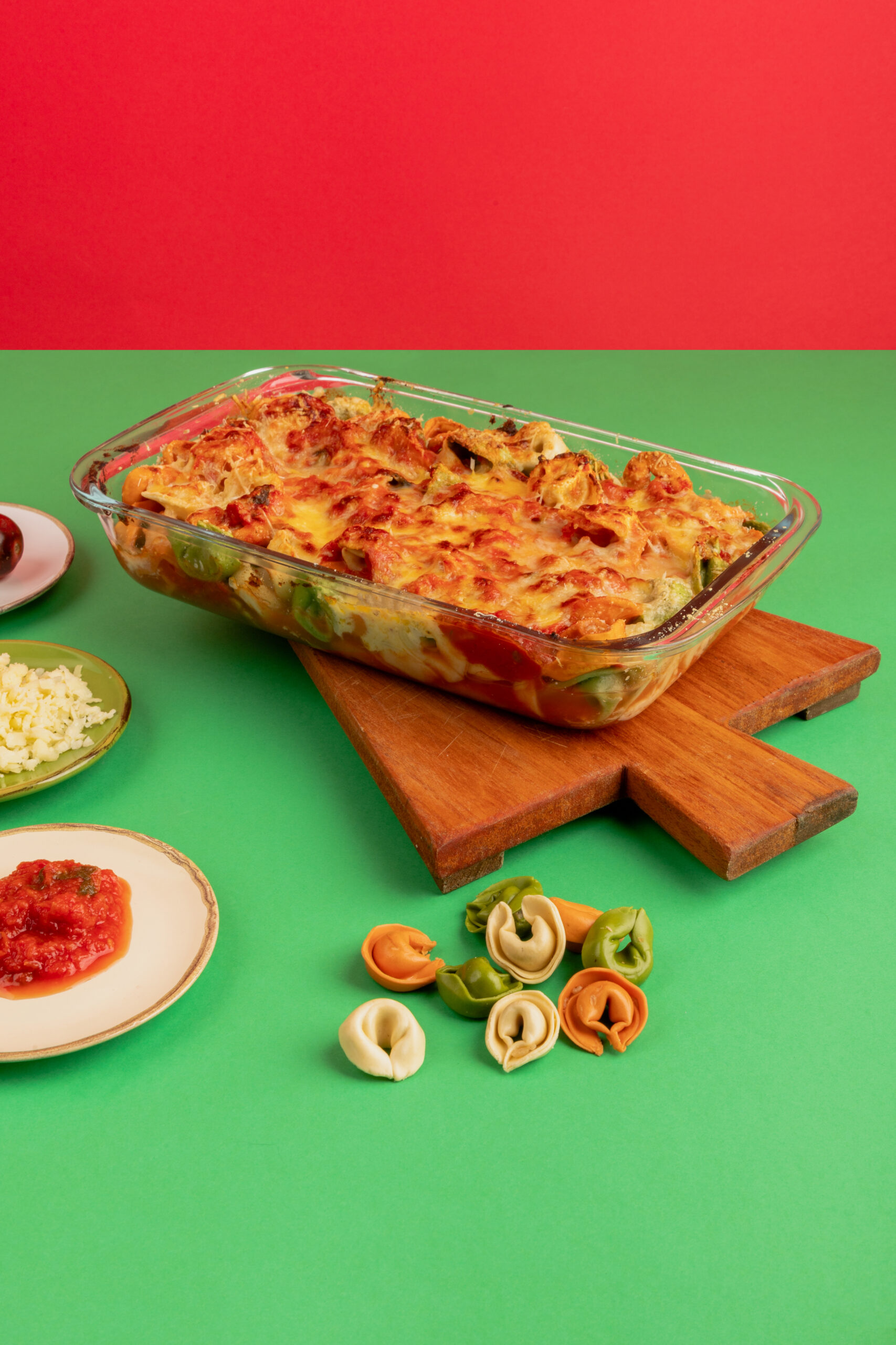 Tortellini de Navidad al Horno