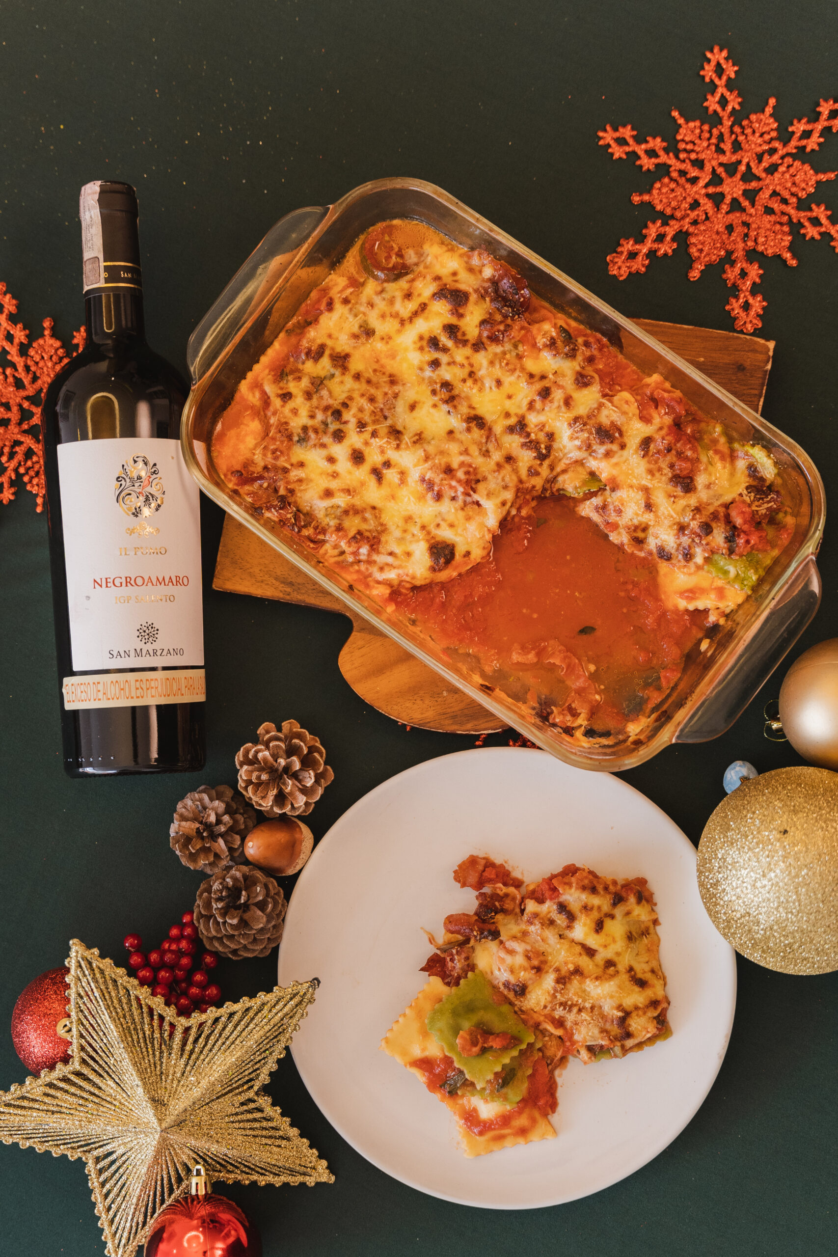 Ravioli di Natale al forno
