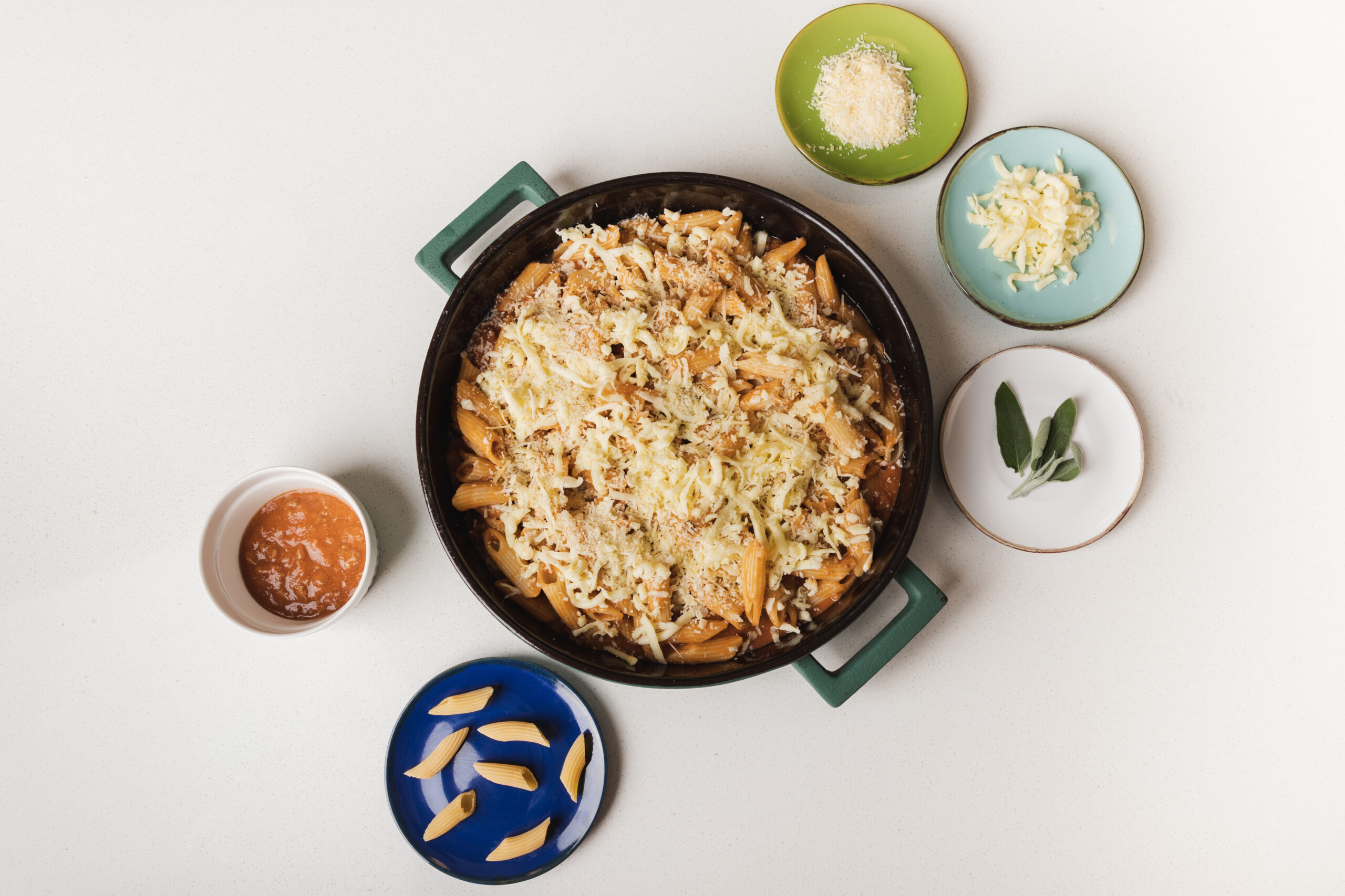 Penne Alla Bolognese in  Forno